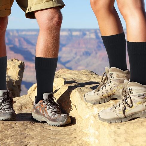 Jiuguva 4 Pairs Waterproof Socks Unisex Waterproof Breathable Socks Outdoor Hiking Wading Fishing Socks for Men Women in Saudi Arabia