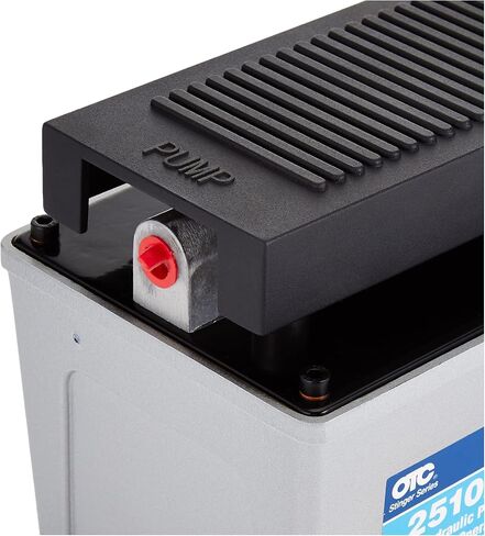 OTC 2510A Stinger 10,000 PSI Foot Operated Air/Hydraulic Pump for Rams, Presses, & Hydraulic Pullers, CHROME in Saudi Arabia