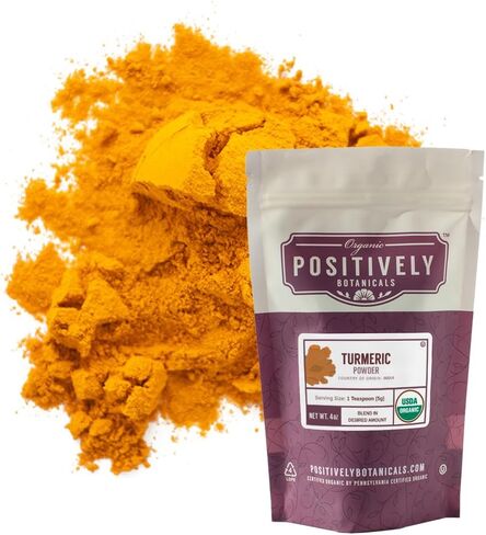 Organic Positively Botanicals Company, Turmeric - Botanical Powder, 4 Ounce in Kuwait