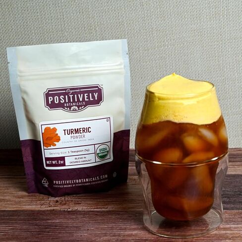 Organic Positively Botanicals Company, Turmeric - Botanical Powder, 4 Ounce in Kuwait