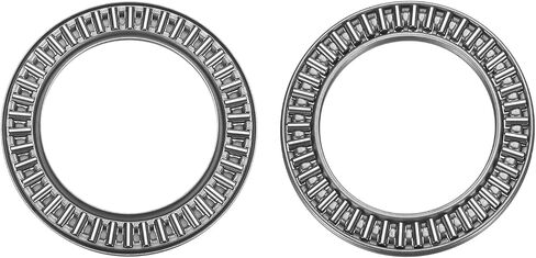 uxcell 10 Sets AXK3552+2AS Thrust Needle Roller Bearings with Washers, 35x52x4mm Chrome Steel Needles Roller Bearing, P5 (ABEC 5) in Saudi Arabia