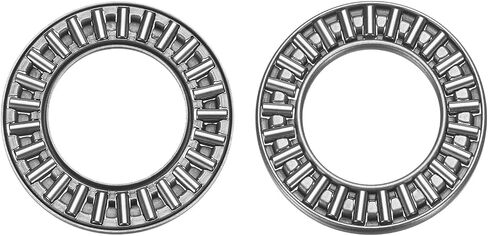 uxcell 10 Sets AXK3552+2AS Thrust Needle Roller Bearings with Washers, 35x52x4mm Chrome Steel Needles Roller Bearing, P5 (ABEC 5) in Saudi Arabia