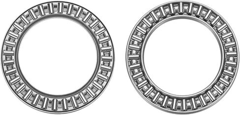 uxcell 10 Sets AXK3552+2AS Thrust Needle Roller Bearings with Washers, 35x52x4mm Chrome Steel Needles Roller Bearing, P5 (ABEC 5) in Saudi Arabia