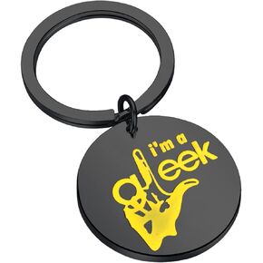 Musical Comedy Gift I'm A Gleek Jewelry For TV Show Fans Glee Series Gift Music Lover Gift