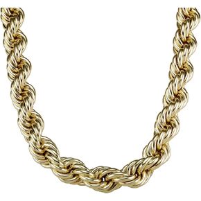OYOGAA Gold Rope Chain For Men,30MM/20MM Gold Rope Chain Thick Heavy Huge Chunky Necklace Chain Hip Hop Old School Dookie Rapper Chain 30inch in Kuwait