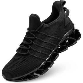 Mens Running Shoes Mesh Breathable Trail Runners Fashion Sport Blade Walking Tennis Sneakers