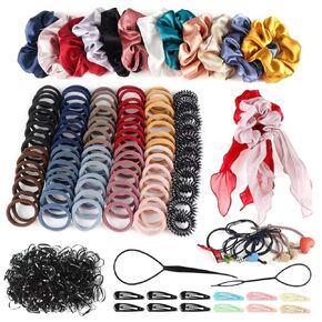 Hair Accessories for Girls, Variety Pack Scrunchies for Hair, Woman Elastic Hair Bands Hair Clips for Girls and Woman 748PCS