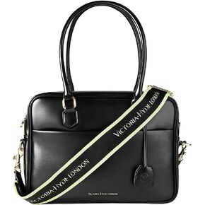 VICTORIA HYDE Women Business Satchel Handbags, Leather Tote Bag, Weekender Travel Bag