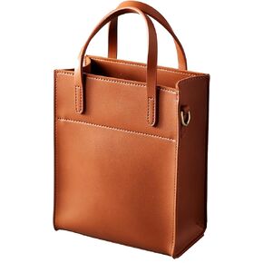 Vintage Vegan Leather Mini Tote Bag For Women Simple Small Top Handle Casual Purse Cute Cell Phone Satchel Retro Lady Handbag