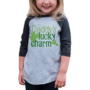 7 ate 9 Apparel Boy's St. Patrick's Day Vintage Baseball Tee