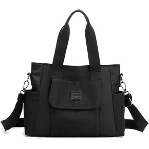 Women's Tote Purses Multi-pocket Shoulder Crossbody Bag Lightweight Large Handbags for Work Travel Shopping in Saudi Arabia