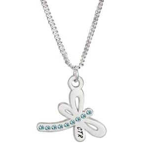 CTR Choose The Right Dragonfly Silver Colored Necklace by Ringmasters