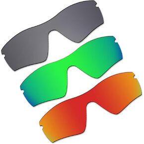 12MM Glare Proof Replacement Lenses Compatible with Oakley Radar Path Aoo9151ls Sunglasses