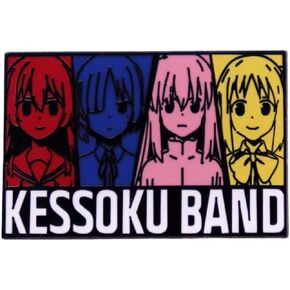 Bocchi the Rock! Kessoku Band Manga Anime 1.6" Enamel Pin Badge