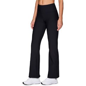 RBX Boot Cut Yoga Pant for Women, Full Length High Waisted Tummy Control Soft Ribbed Bootcut Lounge Pant