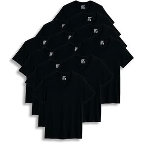 Jockey Men's Undershirt Classic V-Neck T-Shirt - 12 Pack