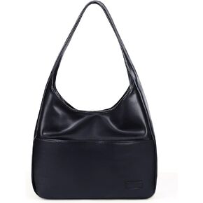 Tote Bag for Women - Vegan Leather Hobo Bags Women's Trendy Shoulder Bag Large-capacity Soft College Tote Bags