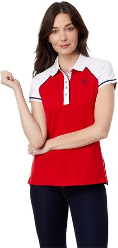 U.S. POLO ASSN. Raglan Polo Shirt in Saudi Arabia