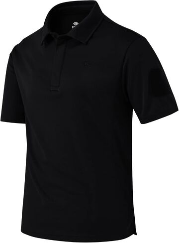MoFiz Mens Polos Shirt 2PACK Quick-Dry Athletic Short Sleeve Summer Casual Moisture Wicking Golf Shirt Big&Tall S-3XL in Saudi Arabia