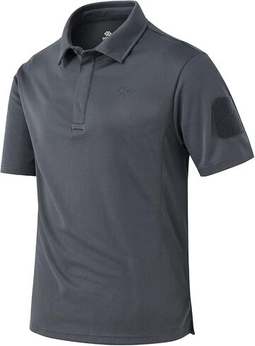 MoFiz Mens Polos Shirt 2PACK Quick-Dry Athletic Short Sleeve Summer Casual Moisture Wicking Golf Shirt Big&Tall S-3XL in Saudi Arabia