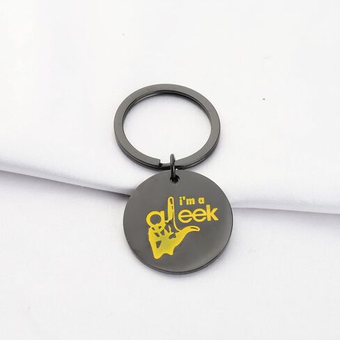 Musical Comedy Gift I'm A Gleek Jewelry For TV Show Fans Glee Series Gift Music Lover Gift in Saudi Arabia