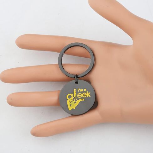 Musical Comedy Gift I'm A Gleek Jewelry For TV Show Fans Glee Series Gift Music Lover Gift in Saudi Arabia