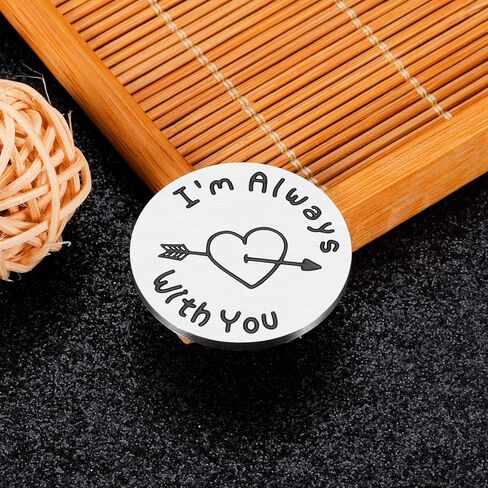 Pocket Hug Token Coin Gifts for Boyfriend Girlfriend Stocking Stuffers for Men Women Gifts for Teenage Girls Mom Gifts from Daughters Christmas Presents for Teens Boys Husband Birthday Valentine Gift in Kuwait