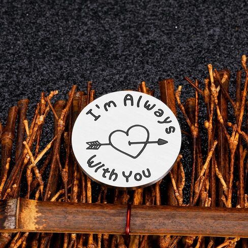 Pocket Hug Token Coin Gifts for Boyfriend Girlfriend Stocking Stuffers for Men Women Gifts for Teenage Girls Mom Gifts from Daughters Christmas Presents for Teens Boys Husband Birthday Valentine Gift in Kuwait