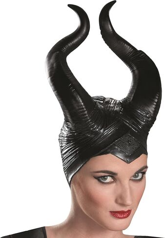 Disguise Women's Disney Maleficent Movie Maleficent Deluxe Costume Horns in Saudi Arabia