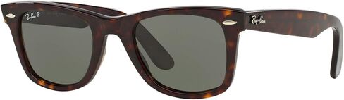 Ray-Ban RB2140 902/58 Wayfarer Dark Havana Frame / Green Polarized Lens 50mm in Saudi Arabia
