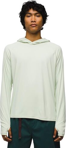 prAna Sol Shade Hoodie Standard Fit Pale Aloe LG in Saudi Arabia