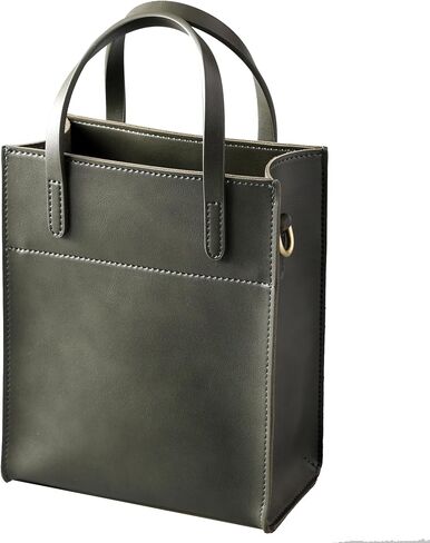 Vintage Vegan Leather Mini Tote Bag For Women Simple Small Top Handle Casual Purse Cute Cell Phone Satchel Retro Lady Handbag in Saudi Arabia