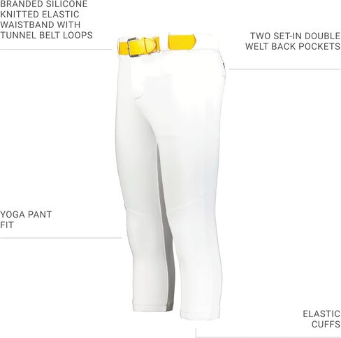 Russell Athletic Women's Flexstretch Softball Pants with Belt Loops-Fastpitch & Baseball Ready in Saudi Arabia