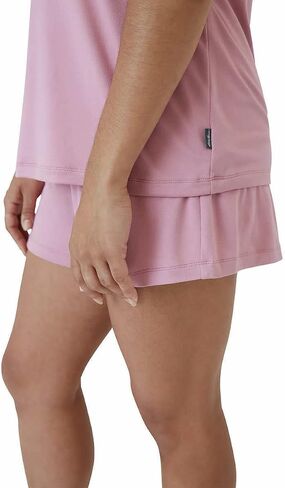 Eddie Bauer Women 4-Piece Pajama Set (as1, alpha, m, regular, regular, Tea Rose) in Saudi Arabia