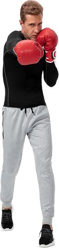 Tailloday Men's Jogger Sweatpants with Zipper Pockets Athletic Workout Traning Gym Camouflage Pants in Saudi Arabia