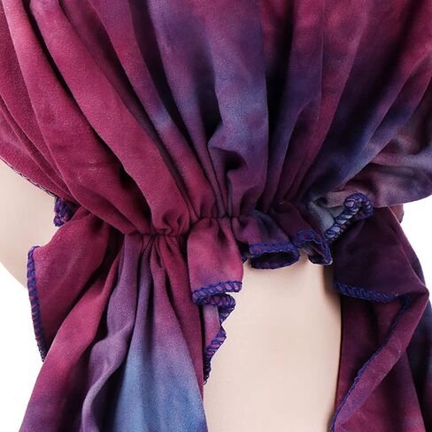 Pre Tied Wide Head Scarf for Women Long Turban Head Wraps Headbands Cancer Chemo Bandana Headscarf Hat Cap in Saudi Arabia