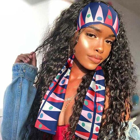 Formery Edge Wrap Lay Edges Blue Leopard Long Satin Edge Scarf Silk African Hair Wraps Headband for Black Women (3PCS) in Saudi Arabia