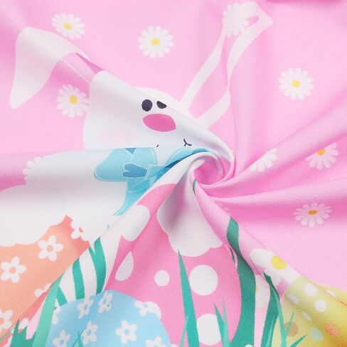 Easter Bunny Dress for Girls Easter Outfit Sleeveless Bunny Tutu Dress with Colored Belt for Easter Sping Party in Saudi Arabia