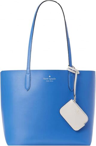Kate Spade Ava Leather Reversible Tote (frisbee Blue) in Saudi Arabia