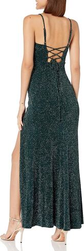 Speechless Women's Sleeveless Maxi Party Dress with Front Slit in Saudi Arabia