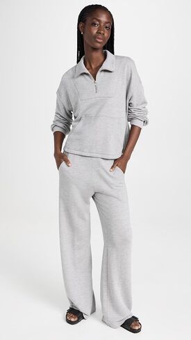 Year of Ours Women's The Port Half Zip Sweatshirt in Kuwait