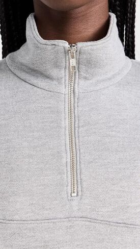 Year of Ours Women's The Port Half Zip Sweatshirt in Kuwait