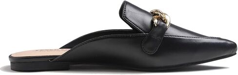 FEVERSOLE Women's Fashion Deco Mules Slip On Backless Slide Flats in Saudi Arabia