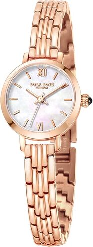 Lola Rose Watches for Woen Gloden Halo Collection lewant Women's Dress Watch Ladies Watches in Saudi Arabia