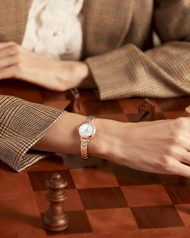 Lola Rose Watches for Woen Gloden Halo Collection lewant Women's Dress Watch Ladies Watches in Saudi Arabia