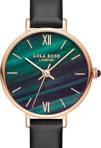 Lola Rose Watches for Woen Gloden Halo Collection lewant Women's Dress Watch Ladies Watches in Saudi Arabia