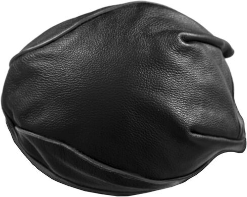 Hot Leathers HWL1009 Leather Head Wrap with Grey Rub (Black) in Saudi Arabia