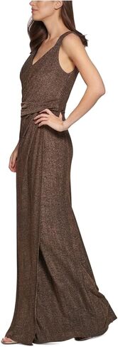 DKNY Women's All Over Metallic Knit Sleeveless Dress in Saudi Arabia