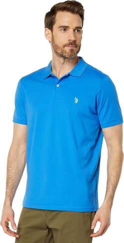 U.S. Polo Assn. Solid Jersey Polo Shirt in Saudi Arabia