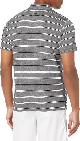 تي شيرت بولو رجالي من Cutter & Buck Dry tec UPF 50+ Fge Heather Stripe in Saudi Arabia